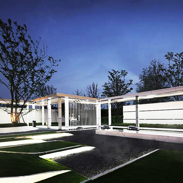 小区园建施工：小区照明亮化工程灯具盘点